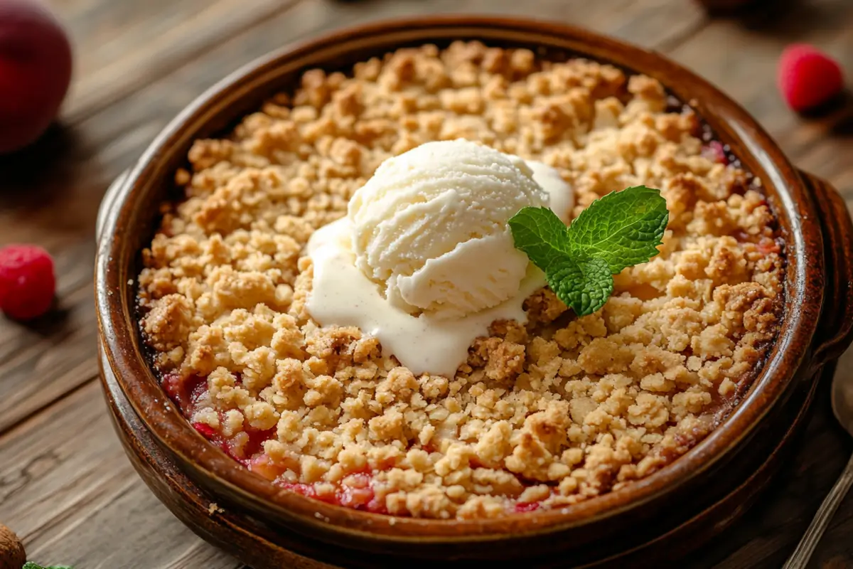 Home Page 7 Peach Crumble Recipe